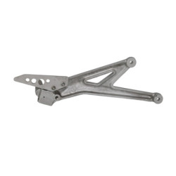 Platine arrière gauche DUCATI HYPERMOTARD 1100 2007 à 2009