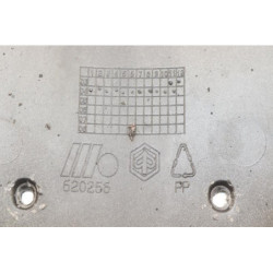Support de plaque PIAGGIO X8 125 2004 à 2007