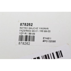 Rétroviseur droit YAMAHA FZS 600 FAZER 1998 à 2001