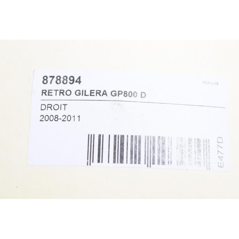 Rétroviseur droit GILERA GP 800 2008 à 2015