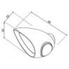 Clignotants avant BMW R 1200 NINE T 2017 à 2023
