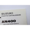 Manuel d'utilisateur SUZUKI UH 400 BURGMAN 2007 à 2010