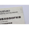 Manuel d'utilisateur SUZUKI GSXF 650 2007 à 2010