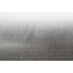 Silencieux d'échappement gauche SUZUKI GSXR 1300 HAYABUSA 2008 à 2017