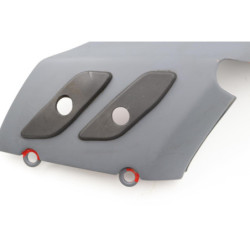 Coque arrière gauche DUCATI MULTISTRADA 1100 S 2007 à 2009