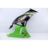Flanc droit KAWASAKI ZX6R 600 NINJA 2009 à 2012