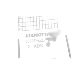 Cache guidon HONDA VISION 50 2012 à 2018