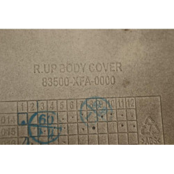 Coque arrière droite SYM FIDDLE III 50 2014 à 2016