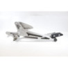 Platine avant droite HONDA CBF 500 2004 à 2007
