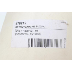Rétroviseur gauche SUZUKI GSXR 1000 2003 à 2004