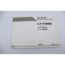 Manuel d'utilisateur SUZUKI LTF 250 2007 à 2008
