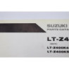 Manuel d'utilisateur SUZUKI LTZ 400 2004 à 2005