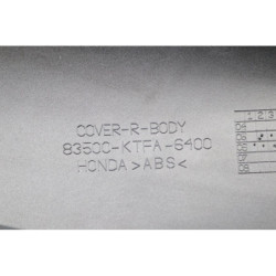 Coque arrière droite HONDA SH 125 2006 à 2008