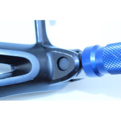 Platine arrière gauche SUZUKI GSXR 600 2008 à 2010