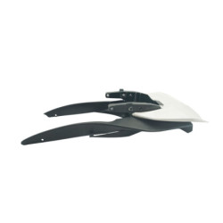 Coque arrière complète ZERO MOTOR ZF 14 4 SR ABS 2014 à 2020