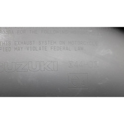Silencieux d'échappement SUZUKI SFV 650 GLADIUS 2009 à 2015