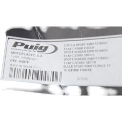 Bulle PUIG R 1250 GS 2019 à 2024