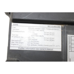 Support de batterie KTM DUKE 390 ABS 2024 à 2026